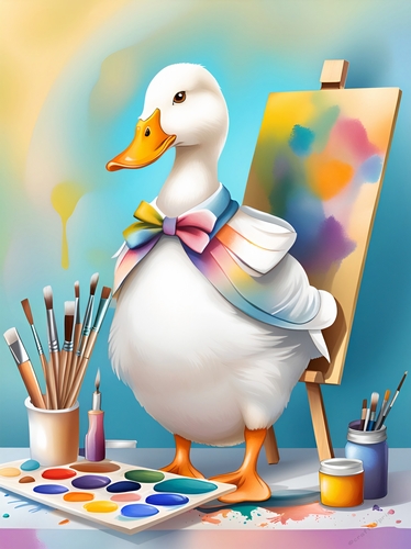 Tales of a Duck..The Artist A4