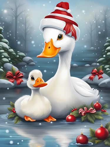 Tales of a Duck..Waiting for Christmas A4