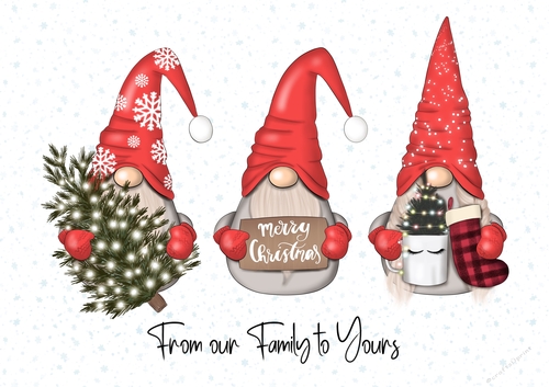 From our Family to Yours A4 Landscape