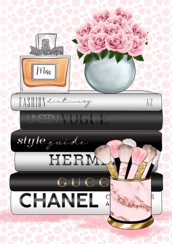 Fashionista Birthday A4