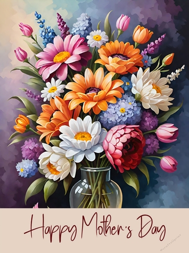 Happy Mothers Day A4