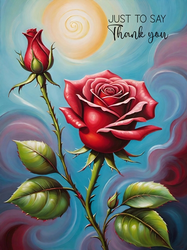 Just To Say Thank you A4