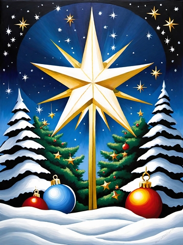 The Christmas Star A4
