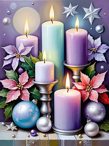 By The Light of the Candles A4