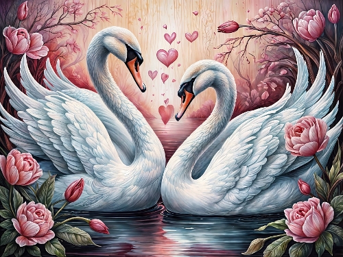 Love Story A4 Landscape