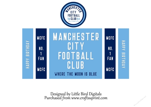 No 1 City Fan DL card CU4CU