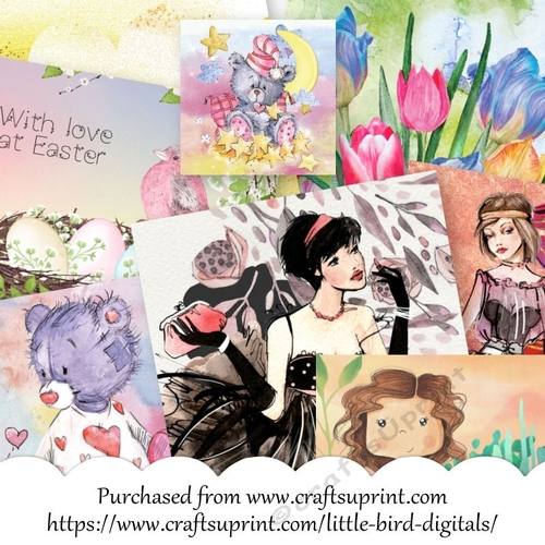 6X6 CARD TOPPERS/FRONTS