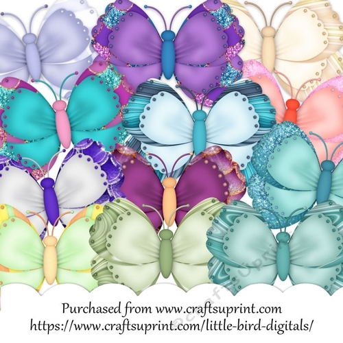 Beautiful Butterflies CU4CU