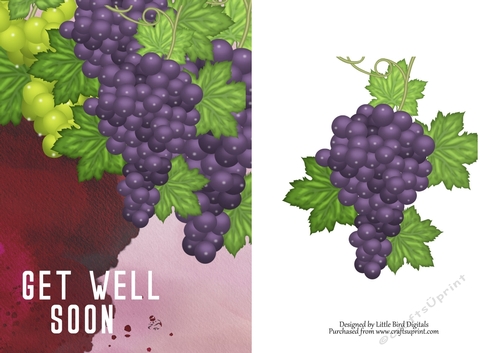 Bunch of Grapes Quick card
