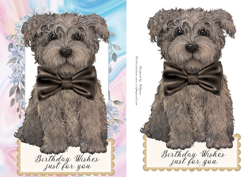 Terrier Birthday Quick Card