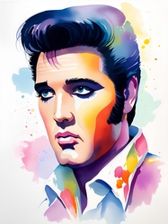 Elvis A4 Print