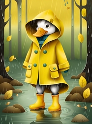The Yellow Raincoat A4