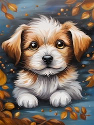 Cute Puppy A4