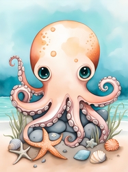 Ollie the Octopus A4