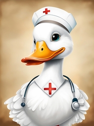 Tales of a Duck..Get Well Soon A4