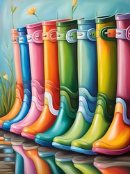 Wellington Boots A4