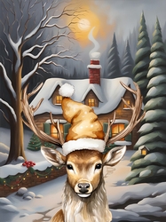 Christmas Cottage A4