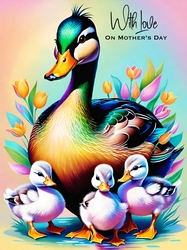 With Love on Mothers Day A4