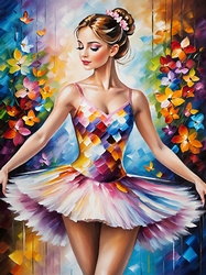 Beautiful Ballerina A4