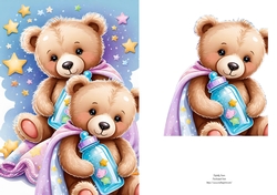 Twins A5 Quick card/ Topper