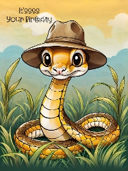 Sammy the Snake A4