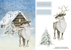 Christmas Night Quick card/Topper