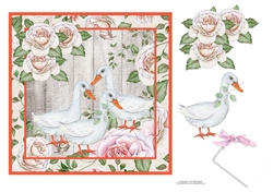 Goosey Goosey Gander 7x7 Card Topper