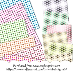 JUST DOTS PAPER PACK CU4CU