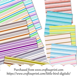 STRIPED PAPERS CU4CU