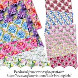 CU4CU FLORAL PAPERS