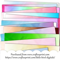 CU4CU 7X7 CRINKLED GRADIENT PAPERS
