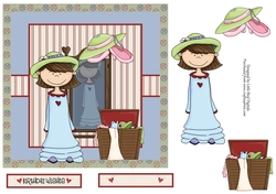 Birthday Dress Up 7x7 Quick Card