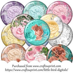 CU4CU FLORALGLASS BRADS