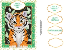 Tigerrific Quick Card