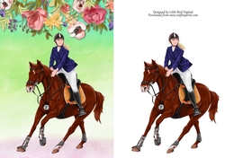 The Show Jumper Quick Card