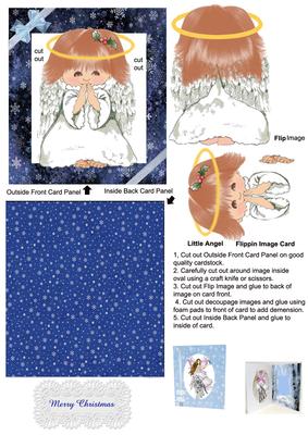Little Angel - 3D Flippin Image Card