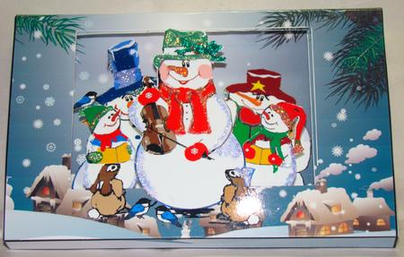 Frosty the Snowman 3D Box Card