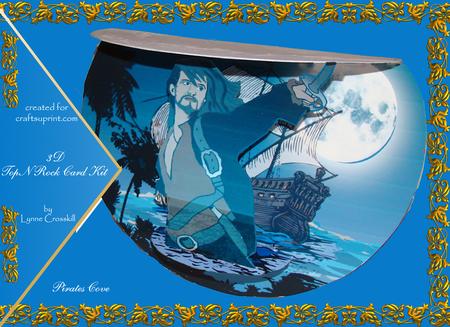 Pirate's Cove Topnrock 3D Card Kit