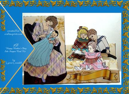 Mother's Day - 3D Side Stepper Card Kit