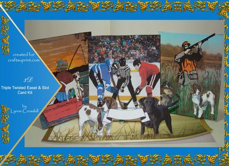 Happy Father's Day - Triple Twisted Easel & Slot Card Kit