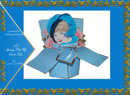 Thinking of You Spring Popup Card Kit