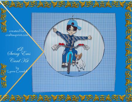 Look Ma No Hands "swing Ems" Card Kit.