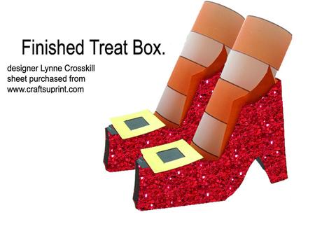 The Wicked Witch is Dead!! Shoe Treat Box
