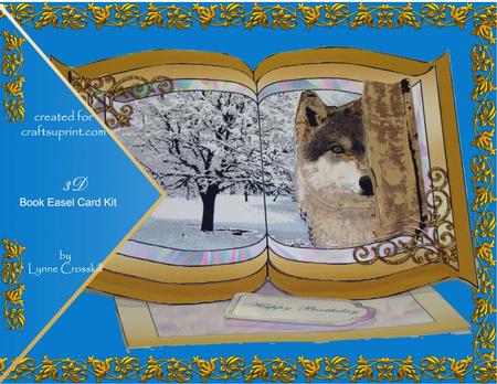 The Peek 3D Book Easel Card Kit
