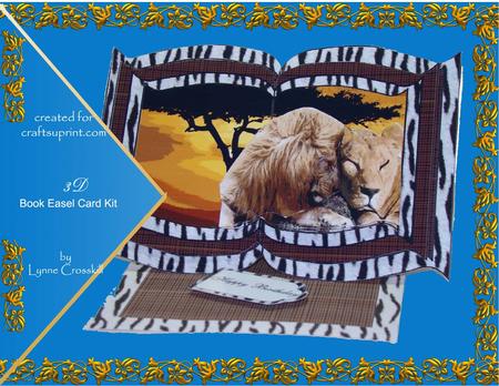 Ain't Love Grand 3D Book Easel Card Kit