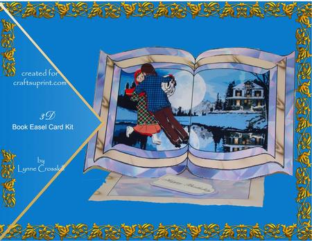 Moonlight Bay 3D Book Easel Cark Kit