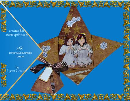 Angels Wish "christmas Surprise" Card Kit