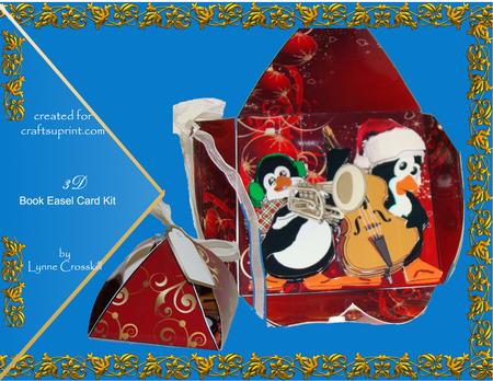 Penguin Party 'christmas Surprise' Card Kit