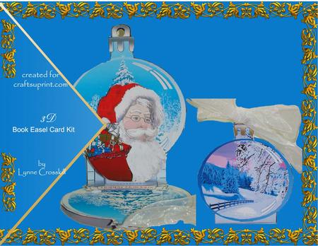 Ho!ho!ho! Christmas Ball Decoration Card Kit