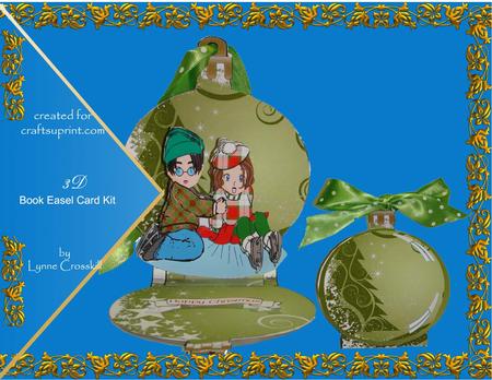 Holiday Fun Christmas Ball Decoration Card Kit